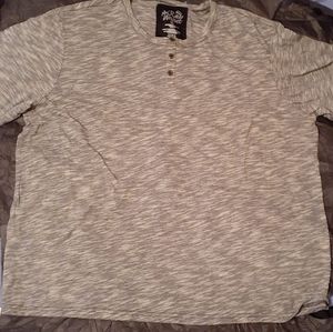 Men's Gray Casual Polo Shirt 2x